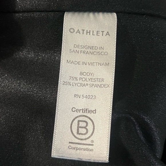 🌿Athleta Inclination Shimmer Moto Tight, size XS🌿 - Picture 7 of 13
